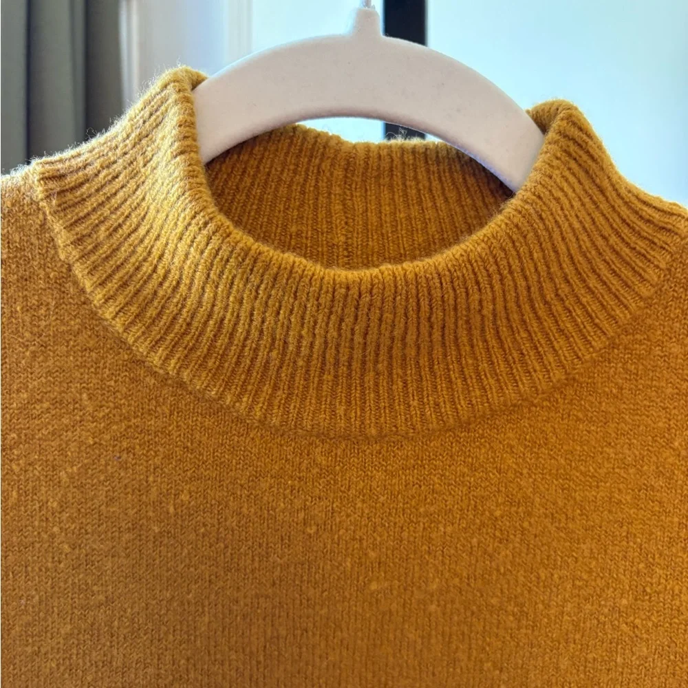 Madewell | Redmond Mockneck Pocket Sweater | Small - Picture 5 of 9